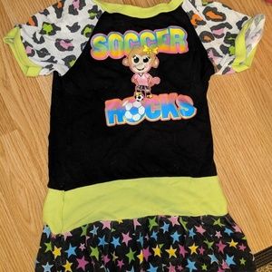 Soccer rocks upcycle dress